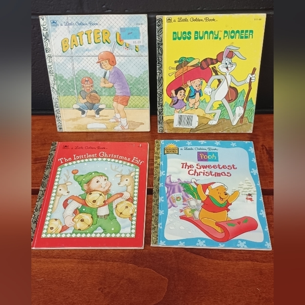 Little Golden Book Bundle Of 4